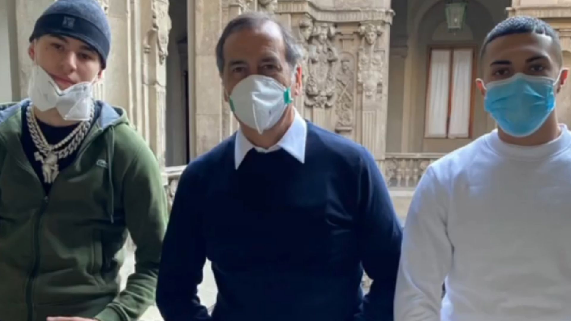 Rondo Da Sosa e Sacky per il ”centro di aggregazione” a San Siro