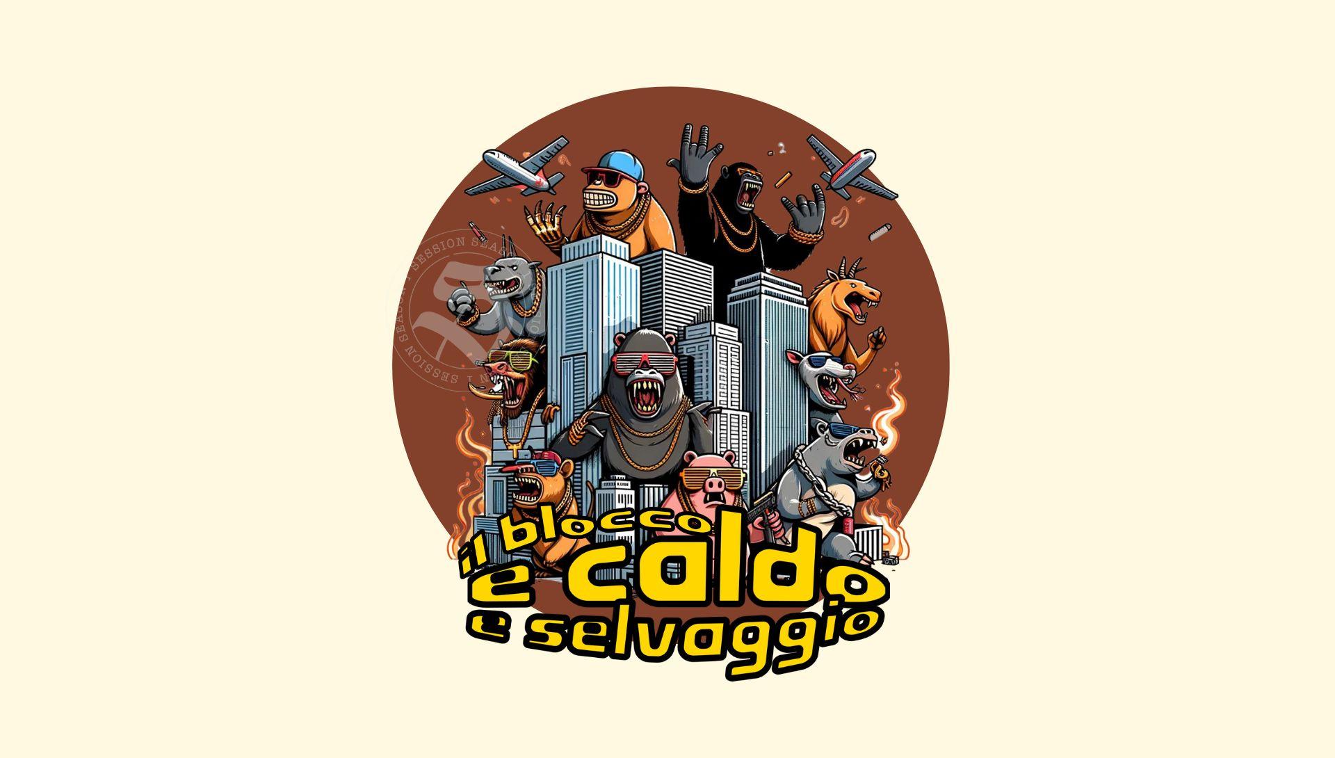 Copertina di Il blocco è caldo e selvaggio